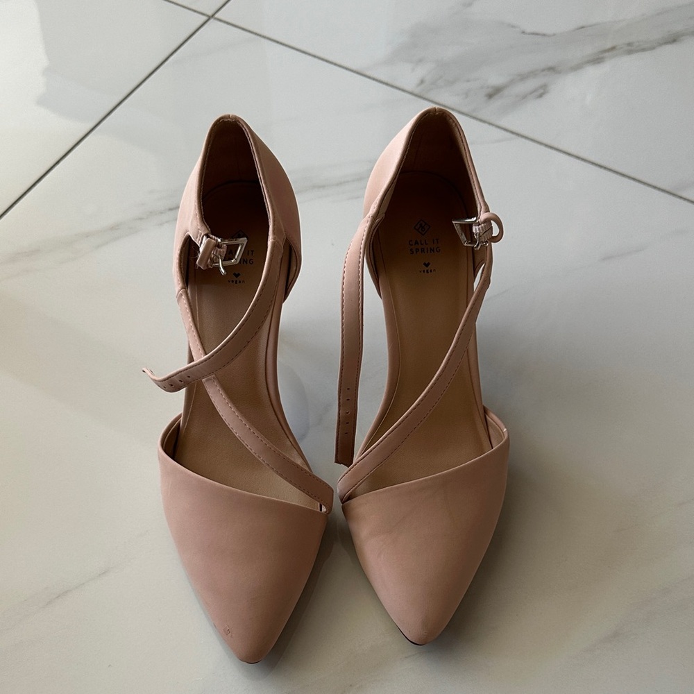 Call It Spring Blush Pink Heels